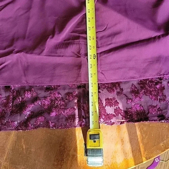 Maggie Sweet Flowy Skirt Purple Size 1X - Picture 5 of 8